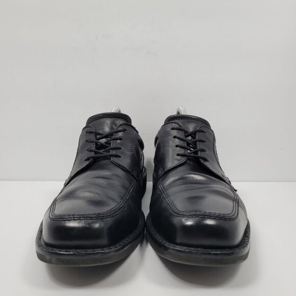 Ecco Men\'s Black Leather Lace Up Oxford Shoes US 8.5 EU 41 main image 7